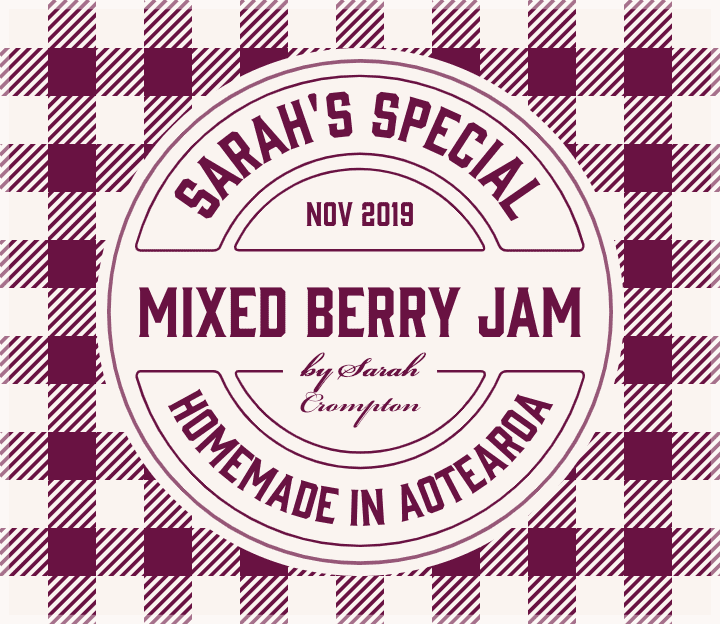Jam & Preserve Jar Labels Custom Designs Jam Labelizer